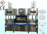 Kompostowalna miska papierowa Maszyna do produkcji płyt papierowych Zatwierdzone znakiem CE 2000 sztuk / h
