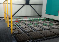 Obrotowa automatyczna maszyna do tacy na jajka do produkcji kartonu 4000 sztuk / godz