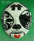 Maska karnawałowa z niebielonego papieru z recyklingu Podpórka Bagassse / Bambus