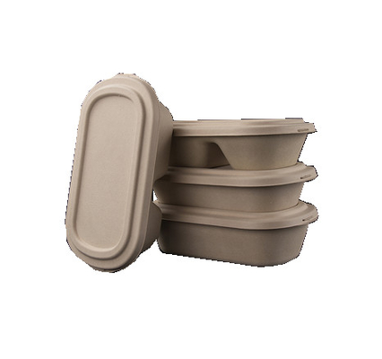 Auto Paper Pulp Molded Lunch Box / Jednorazowe urządzenie do produkcji naczyń kuchennych 1500 sztuk / godz