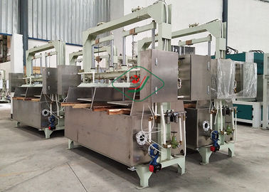Półautomatyczna maszyna do produkcji tacek na jajka z podwójnym cylindrem
