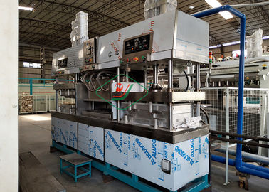 Zastawa stołowa / zastawa stołowa Bagasse Fibre Pulp Molding Machine Półautomat
