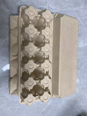 Automatyczna maszyna do formowania pulpy papierowej Maszyna do pakowania jaj / Maszyna do produkcji skrzynek na jajka 1000 sztuk / h
