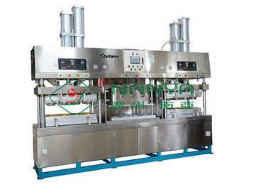 Jednorazowa maszyna do produkcji płyt papierowych Bagasse z PLC 1100 * 800 mm