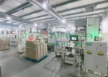 Ekologiczne automatyczne ramię robota maszyny do produkcji naczyń z włókna Bagasse