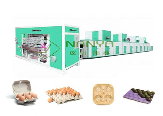 Raper Egg Carton 6000 sztuk / godzinę Rotacyjna maszyna do formowania