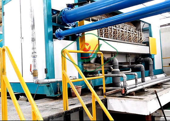 Maszyna do formowania tacek na jajka o wysokiej automatyzacji / linia do produkcji kartonów na jajka