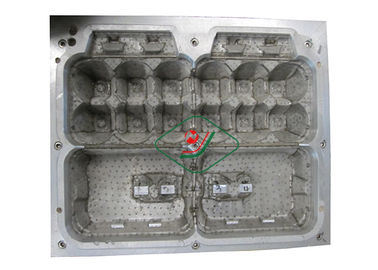 Aluminiowe 12-miejscowe formy do pulpy / formowane kartony z pulpy z procesami CNC
