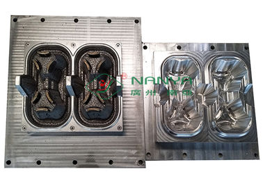 Die Casting 2 pakowane uchwyty na kubki / uchwyty na kubki Matryce do formowania pulpy
