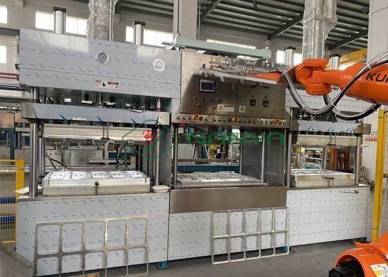 Maszyna do produkcji pojemników na żywność z pulpy / Maszyna do produkcji wyrobów stołowych z pulpy