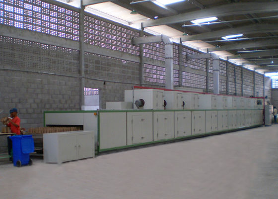 Płaska linia produkcyjna do formowania pulpy Suszarka / linia susząca