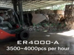 Ekran dotykowy Rodzaj obrotowy Linia produkcyjna formowania masy