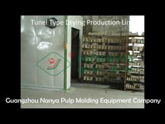 Linia produkcyjna do suszenia masy papierniczej typu tunelowego